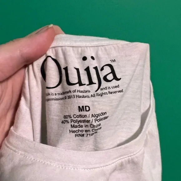 Ouija Board Tie Crop Top - Picture 3 of 3